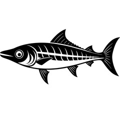 Obraz premium fish isolated on white background