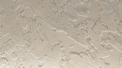 Luxury classic cream white cement texture wall in western restaurant
