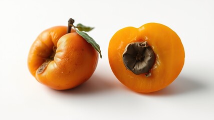 Rotten vs. Fresh Apricots Close-up - High Definition Fruit Photography