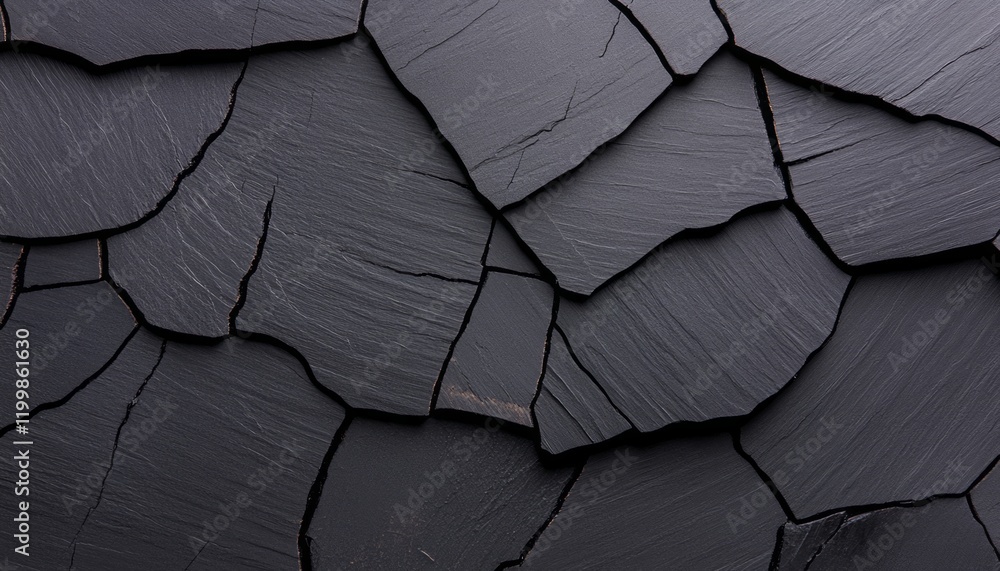 Poster textured layers of slate rock create a visually captivating natural design