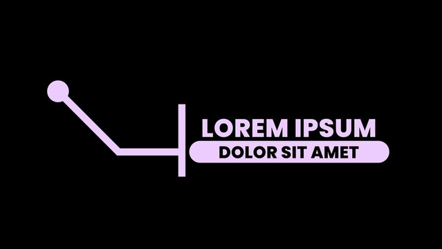 Simple Lower Third Title