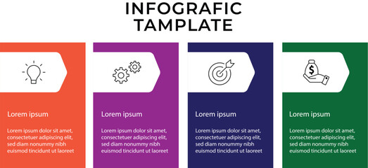 Personal Finance Management Infographic with Budgeting Tips
