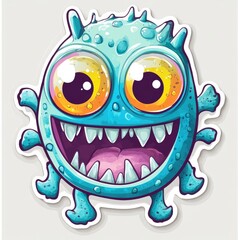 Obraz premium funny monster cartoon