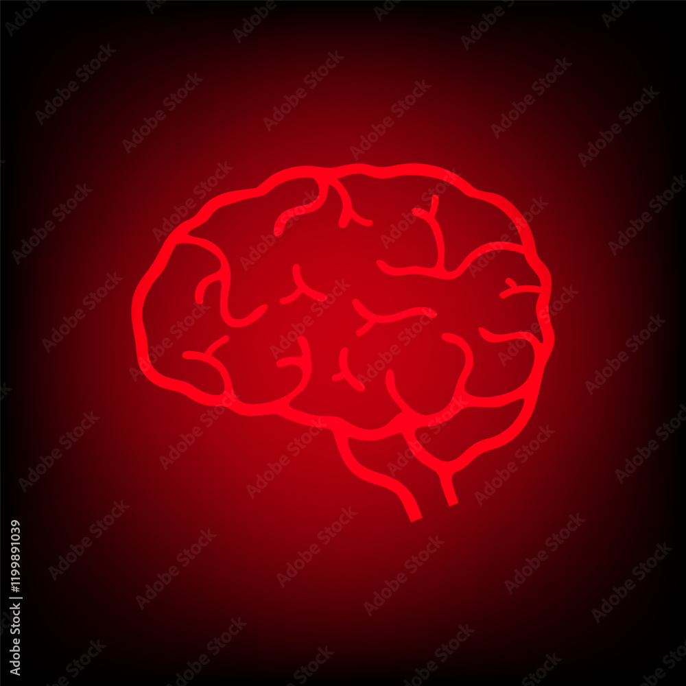Poster artificial intelligence. technology web background.