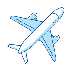 airplane icon, airplane vector illustration-simple illustration of airplane, perfect for airplane logos and themed design 