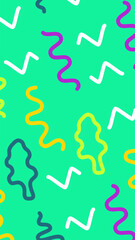 Minimal Modern Zig Zag Background