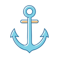 anchor icon, anchor vector illustration-simple illustration of anchor, perfect for anchor logos and themed design 