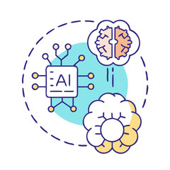artificial intelligence logo icon, artificial intelligence logo vector, artificial intelligence