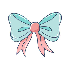 bow icon, bow vector illustration-simple illustration of bow, perfect for bow logos and themed design 