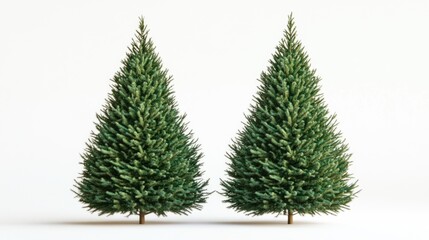 Fototapeta premium Fake Christmas Trees
