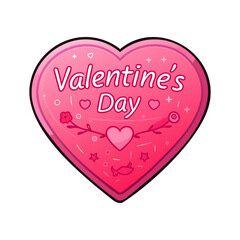 Neon Heart sign designed template decoration vector illustration isolated on a transparent background