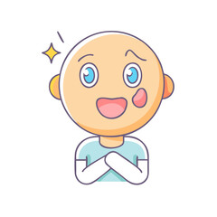 cartoon icon, cartoon vector illustration-simple illustration of cartoon, perfect for cartoon logos and themed design 