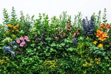 biodiverse plants and flower species