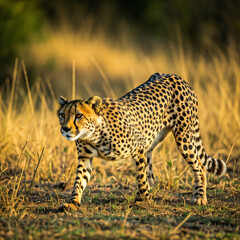 Fototapeta premium cheetah in the jungle