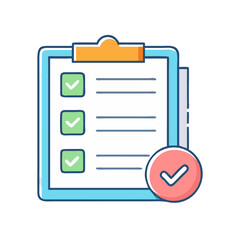 check list icon, check list vector illustration-simple illustration of check list, perfect for check list logos and themed design 