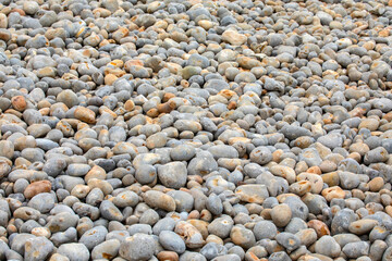 Pebbles on Alum Bay on the Isle of Wight, UK