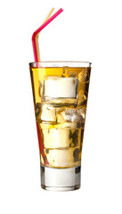 Refreshing cocktail  isolated