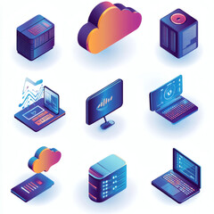 A versatile collection of communication icons designed to enhance visual storytelling and digital interfaces. This set includes essential symbols such as chat bubbles, phones, emails, envelopes, megap