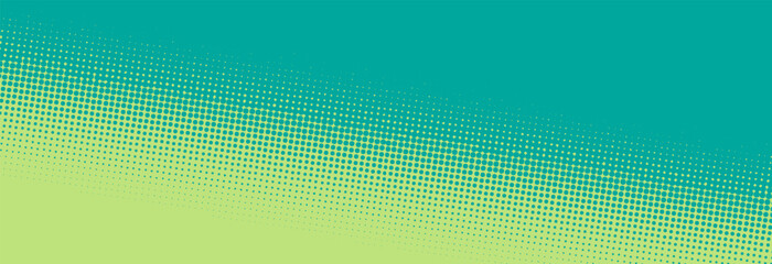 Turquoise green pop art retro comic background with halftone dots desing, vector illustration eps10	