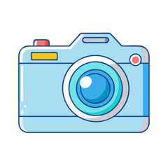 digital camera icon, digital camera vector illustration-simple illustration of digital camera, perfect for digital camera logos and themed design 