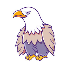 eagle icon, eagle vector illustration-simple illustration of eagle, perfect for eagle logos and themed design 