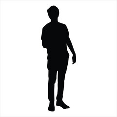 silhouette of a person