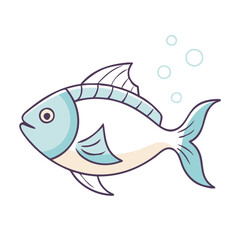 fish icon, fish vector illustration-simple illustration of fish, perfect for fish logos and themed design 