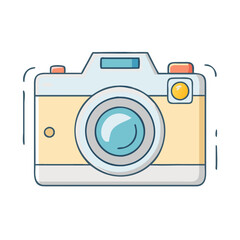foto camera icon, foto camera vector illustration-simple illustration of foto camera, perfect for foto camera logos and themed design 