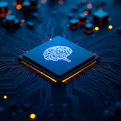 AI, Artificial Intelligence concept,3d rendering, conceptual image