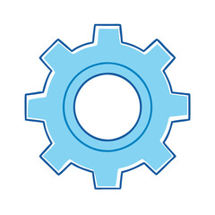 gear icon, gear vector illustration-simple illustration of gear, perfect for gear logos and themed design 