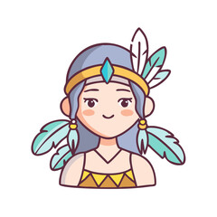 girl with feathers icon, girl with feathers vector illustration-simple illustration of girl with feathers, perfect for girl with feathers logos and themed design 