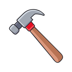 hammer icon, hammer vector illustration-simple illustration of hammer, perfect for hammer logos and themed design 