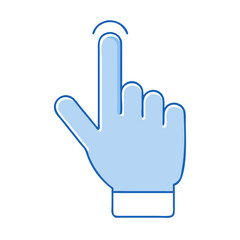 hand pointer icon, hand pointer vector illustration-simple illustration of hand pointer, perfect for hand pointer logos and themed design 