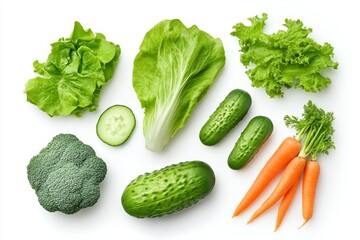 set of vegetables