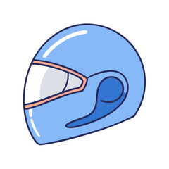 helmet icon, helmet vector illustration-simple illustration of helmet, perfect for helmet logos and themed design 