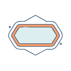 label shape icon, label shape vector illustration-simple illustration of label shape, perfect for label shape logos and themed design 