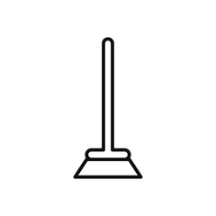 Sweeping icon Flat simple outline