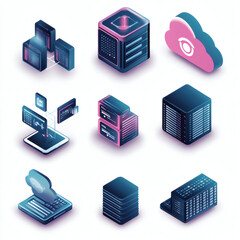 Each icon is presented in 9 distinct styles: flat, isometric, line art, 3D realistic, pixel art, cartoon, gradient modern, minimal outline, and futuristic neon. These diverse renderings ensure compati