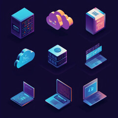 Each icon is presented in 9 distinct styles: flat, isometric, line art, 3D realistic, pixel art, cartoon, gradient modern, minimal outline, and futuristic neon. These diverse renderings ensure compati