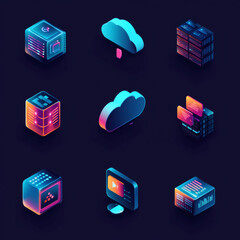 Each icon is presented in 9 distinct styles: flat, isometric, line art, 3D realistic, pixel art, cartoon, gradient modern, minimal outline, and futuristic neon. These diverse renderings ensure compati