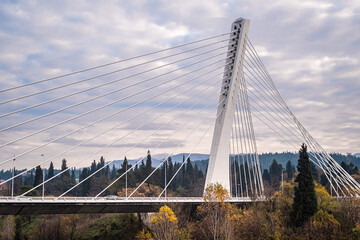 Obraz premium beautiful bridge in Podgorica, Montenegro, Balkans, Europe
