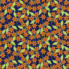 seamless flower pattern, floral print.