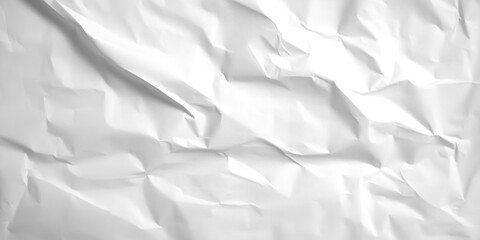 Obraz premium White recycled craft grey paper texture background. Crumpled wrinkle backdrop with copy space for text. abstract pattern