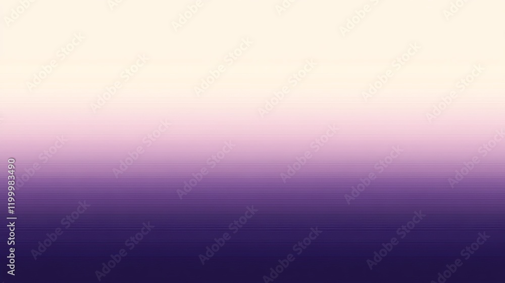 Poster a soft gradient transitioning from cream to purple, creating a serene and calming visual effect.