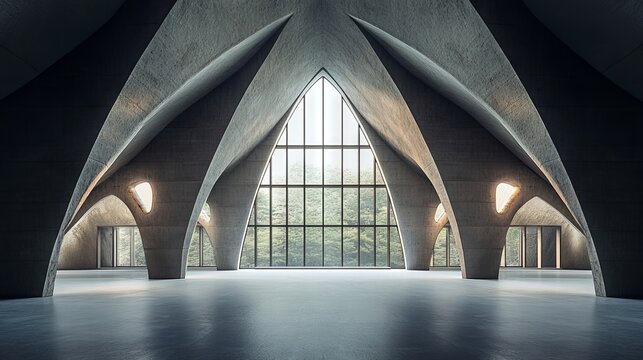 arches of the cathedral