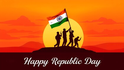 Heroic Tribute to Indian Soldiers on Republic Day