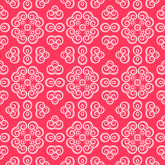 Romantic Ornament Seamless 