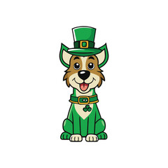 Cute Leprechaun Dog