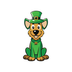 Cute Leprechaun Dog