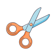 scissors icon, scissors vector illustration-simple illustration of scissors, perfect for scissors logos and themed design 